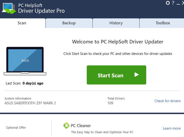 PC HelpSoft Driver Updater Pro Key